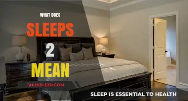 Understanding "Sleeps 2": Hotel Accommodations and You