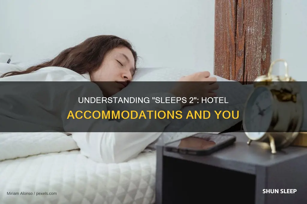 what does sleeps 2 mean