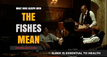 The Real Meaning Behind 'Sleeps with the Fishes