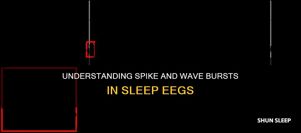 what does spike burst mean on sleeping eeg