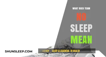 Team No Sleep: The Cost of Success