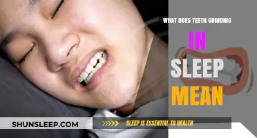 Teeth Grinding in Sleep: What Does it Mean?