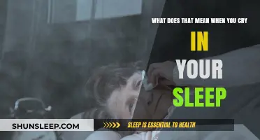 Why Do We Cry in Our Sleep?