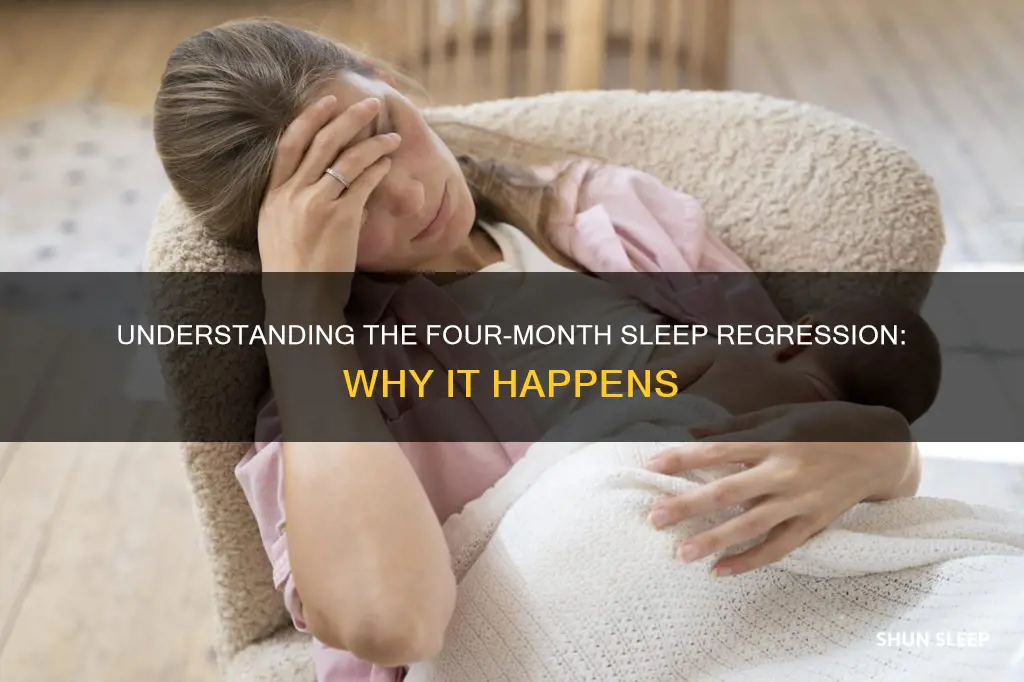 what does the 4 month sleep regression mean