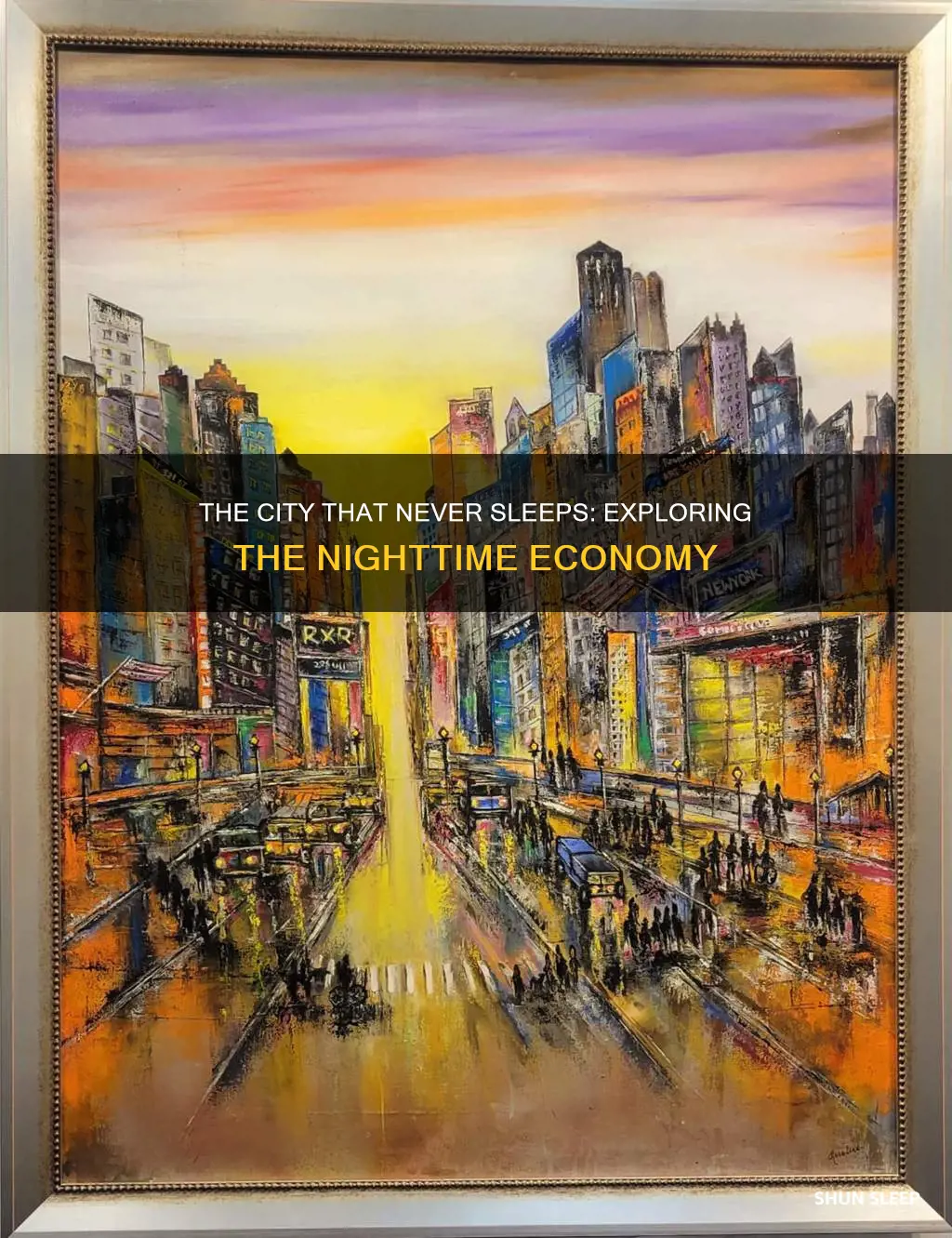 what does the city never sleeps mean