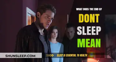 The Mystery Behind Don't Sleep's Conclusion