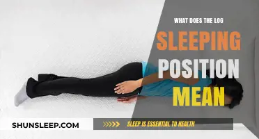 The Log Sleeping Position: What Does It Mean?