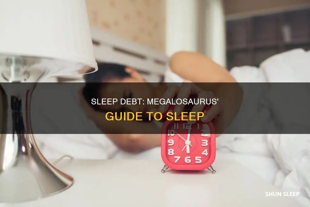 what does the sleep debt mean megalosaurus