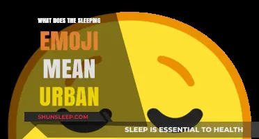 Urban Sleeping Emoji: What's the True Meaning?