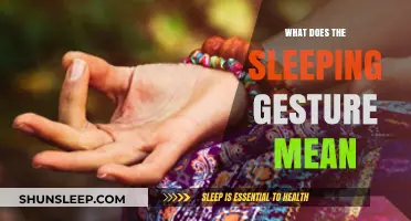 Understanding Sleep Gestures: What Do They Mean?