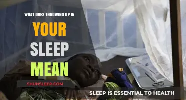 Vomiting in Sleep: What Your Body is Trying to Tell You