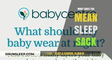 Tog Sleep Sacks: What Does Tog Mean?