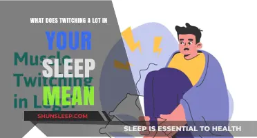 Twitching in Sleep: What Your Body Is Telling You