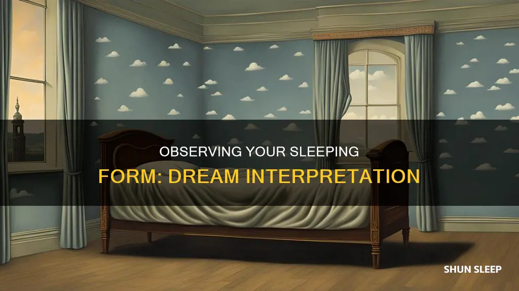 what does watching yourself sleeping in a dream mean