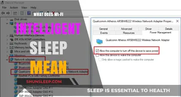 Wi-Fi Intelligent Sleep: Saving Power, Maximizing Performance