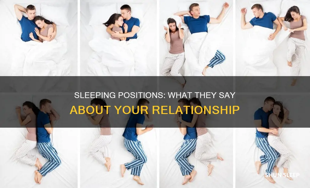 what does your couple sleeping position mean