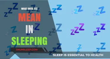 The Meaning Behind ZZZs in Sleep