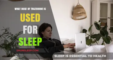 Effective Trazodone Dose for Sleep: A Guide