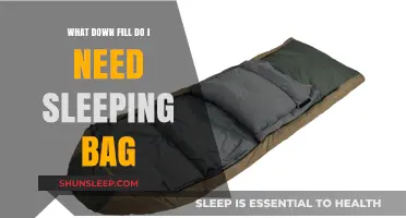 Choosing the Right Down Fill for Your Sleeping Bag