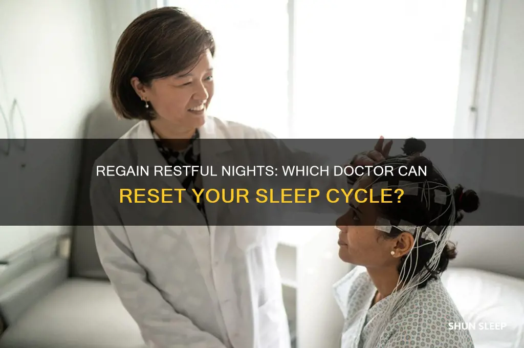 what dr helps you get sleep cycle back