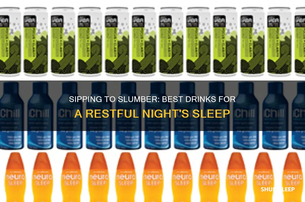 what drinks help you sleep