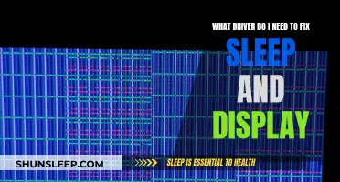 Fix Sleep and Display Issues: Update Your Drivers