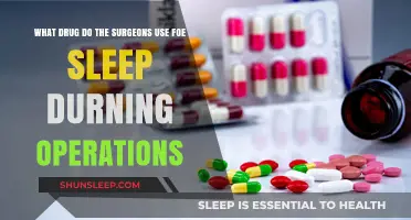Surgeons' Sleep Drugs: What's Used and Why