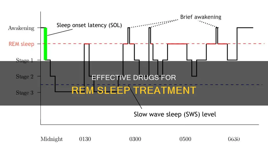 what drugs are used to treat rem sleep
