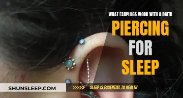 Daith Piercing Sleep: Best Earplugs to Use