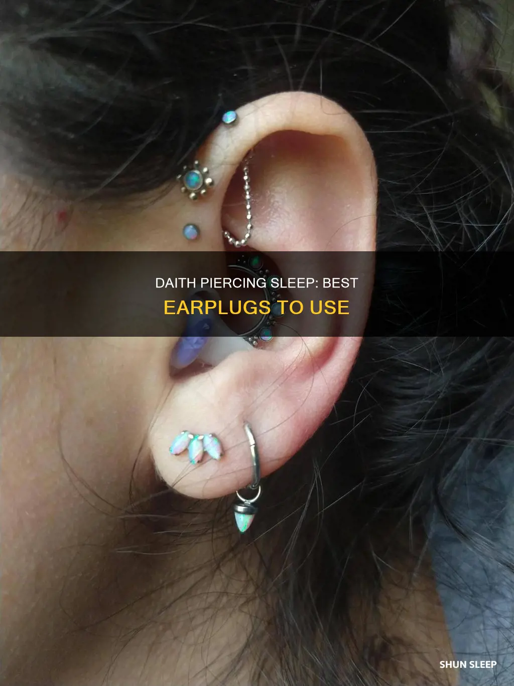 what earplugs work with a daith piercing for sleep