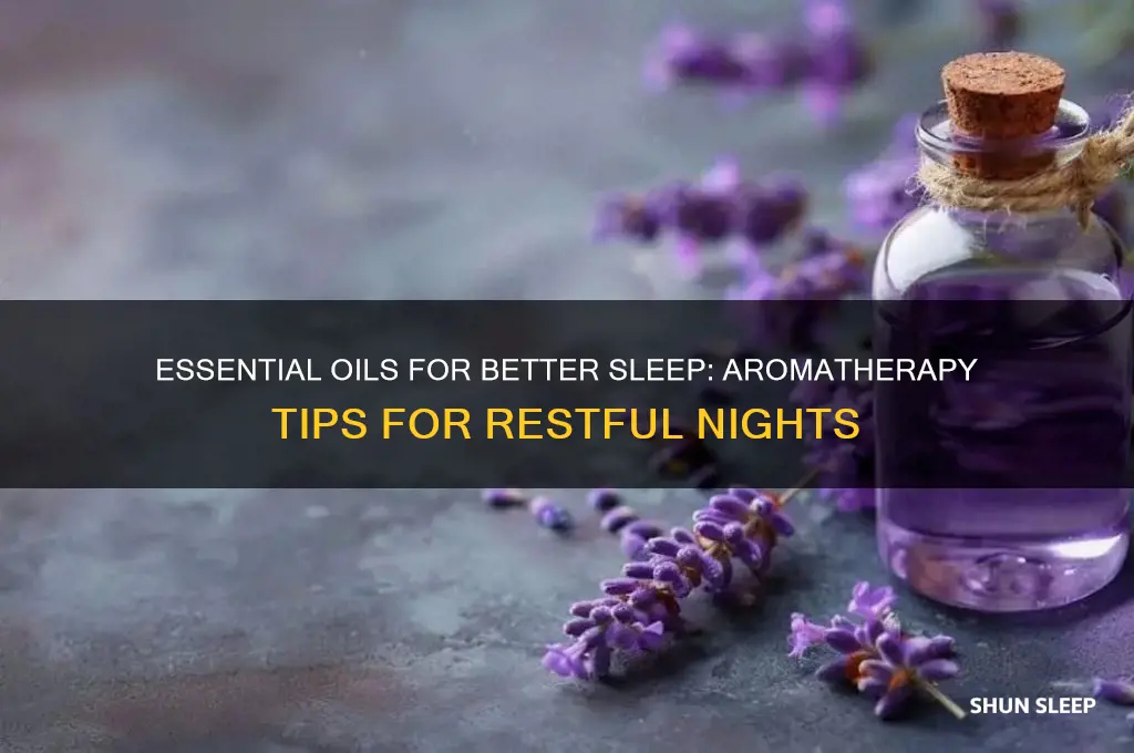 what essential oil armotherpy helps you sleep