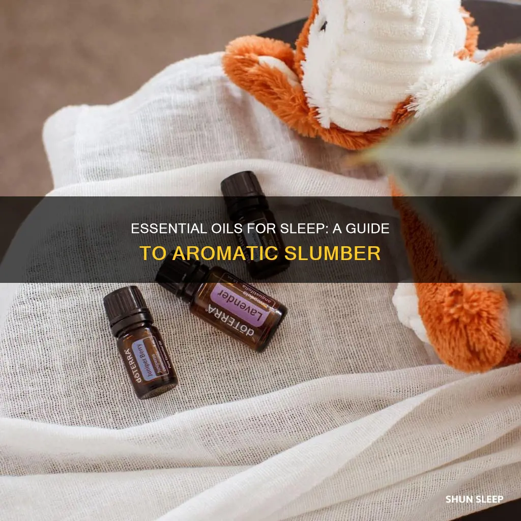what essential oils do you use for sleep