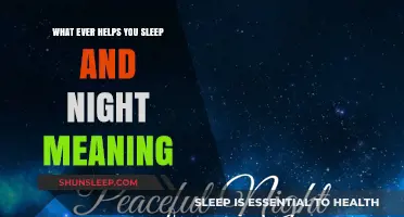 Finding Peace: Understanding What Helps You Sleep and Night's Meaning