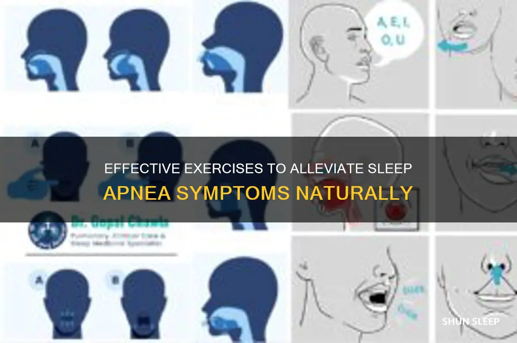 what exercises help with sleep apnea