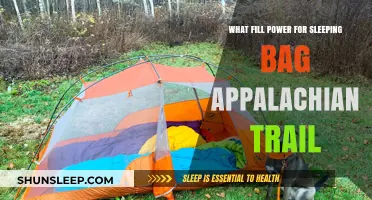 Best Sleeping Bag Fill Power for Appalachian Trail
