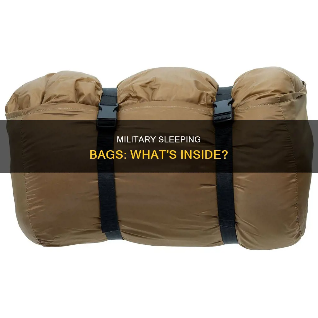 what filler is in a military modular sleeping bag
