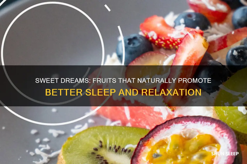 what fruit can help you sleep