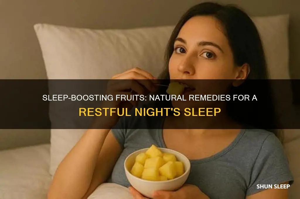 what fruits help you sleep