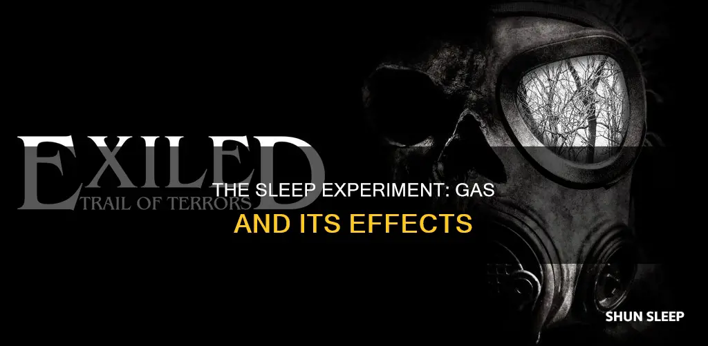 what gas was used in the sleep experiment