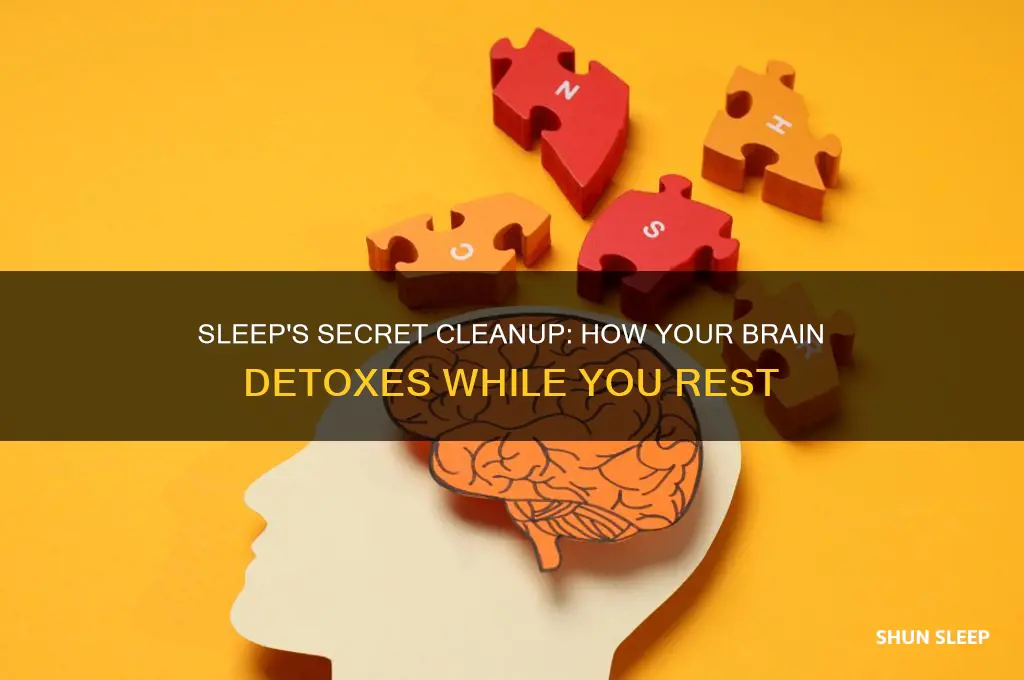 what gets cleaned out of your brain when you sleep