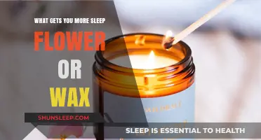 Flower vs. Wax: Which Enhances Sleep Quality Better?