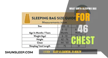 Sleeping Bag Sizing: Right Girth for 46-Inch Chest