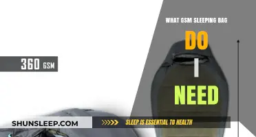 Choosing the Right GSM Sleeping Bag