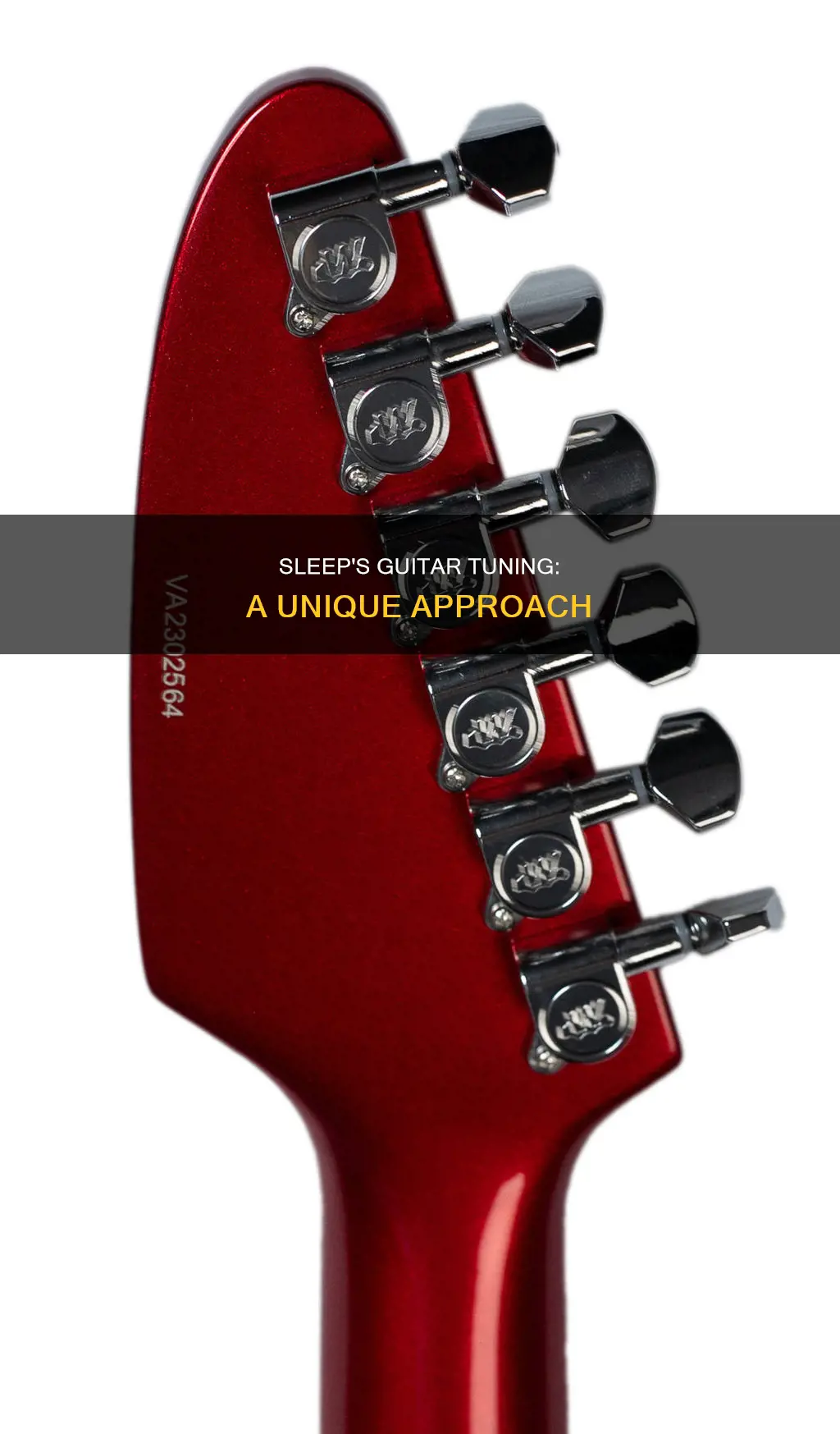 what guitar tuning does sleep use