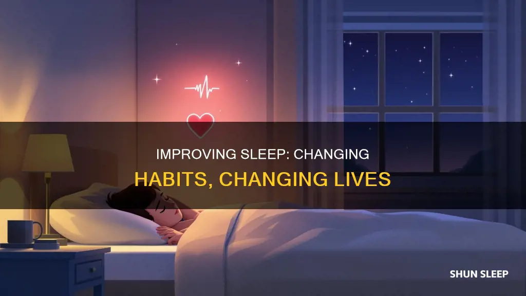 what habits should i change in order to sleep bette