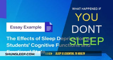 The Dangers of Sleep Deprivation: Understanding the Risks