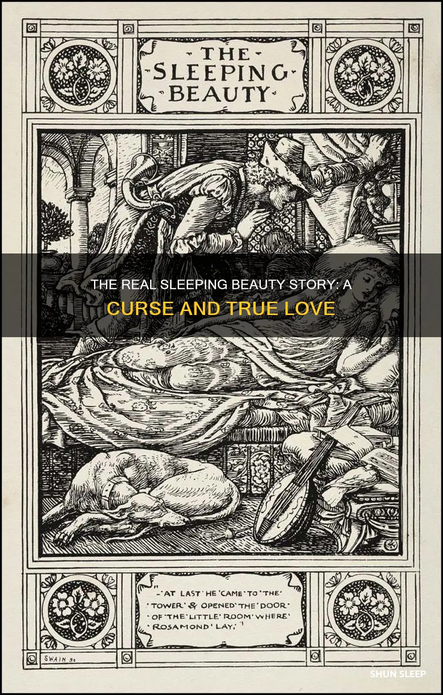 what happened in the original story of sleeping beauty
