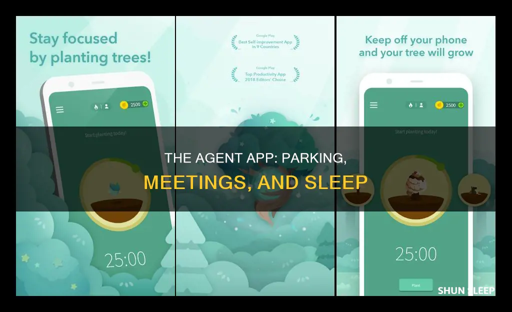 what happened to agent app for parking meetings and sleep