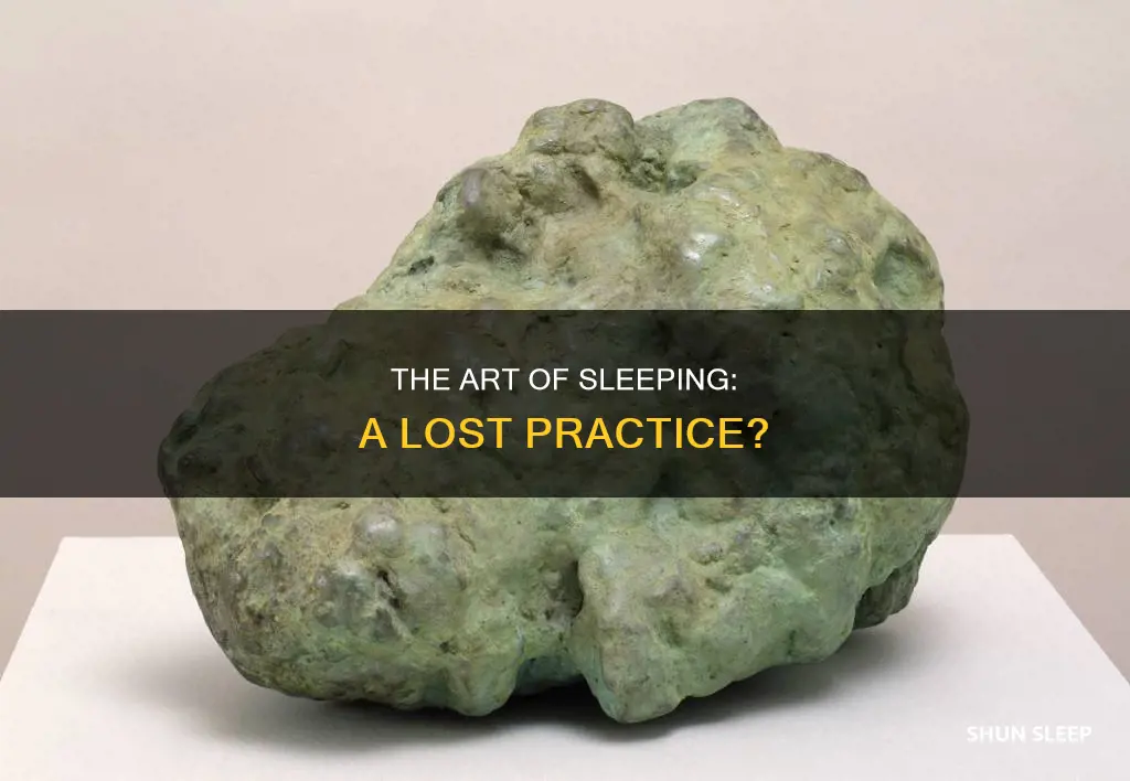 what happened to art of sleeping