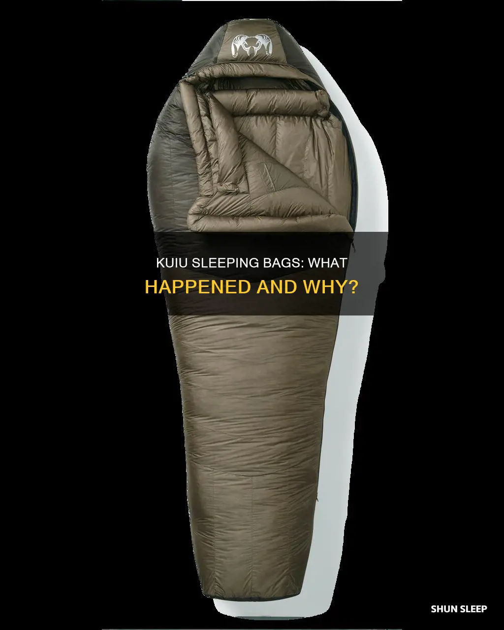 what happened to kuiu sleeping bags